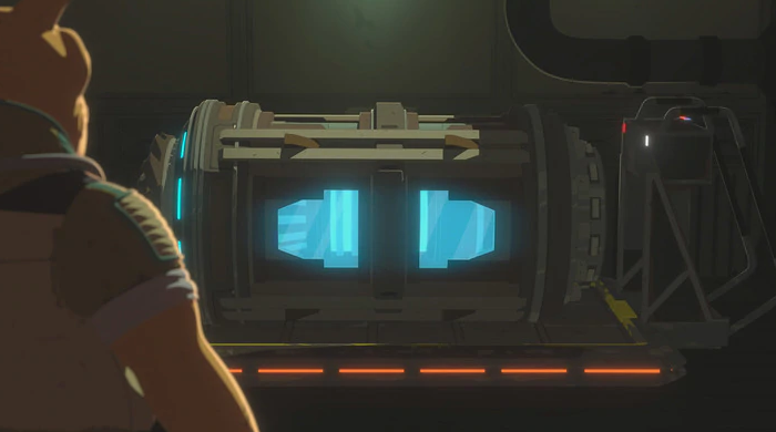 While working for the First Order, Pyre instructed Teroj Kee to steal a phase connector (pictured).