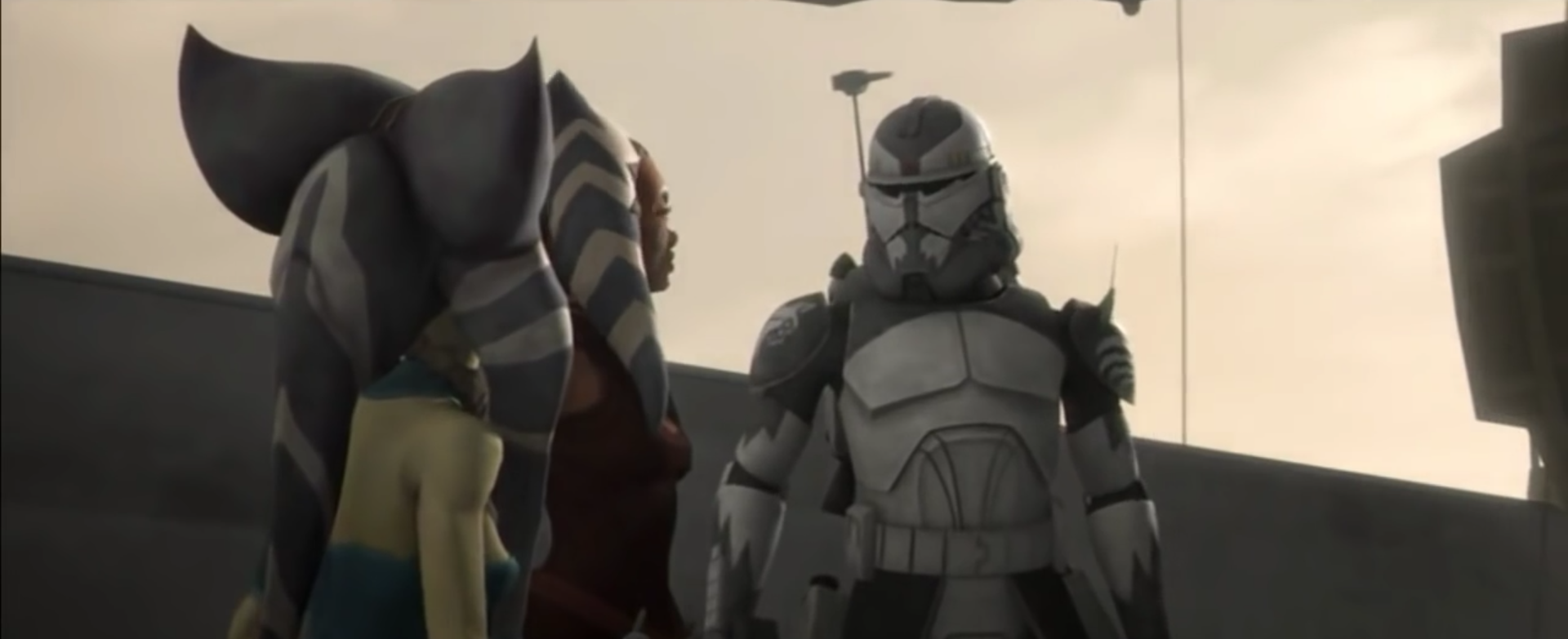 Wolffe following the rescue mission of Kadavo