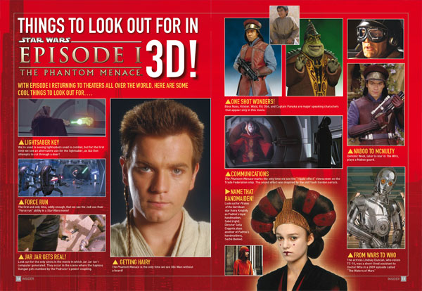 Things To Look Out For In Star Wars Episode I: The Phantom Menace 3D! appearance in Common Appearance