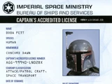 Captain's Accredited License/Legends