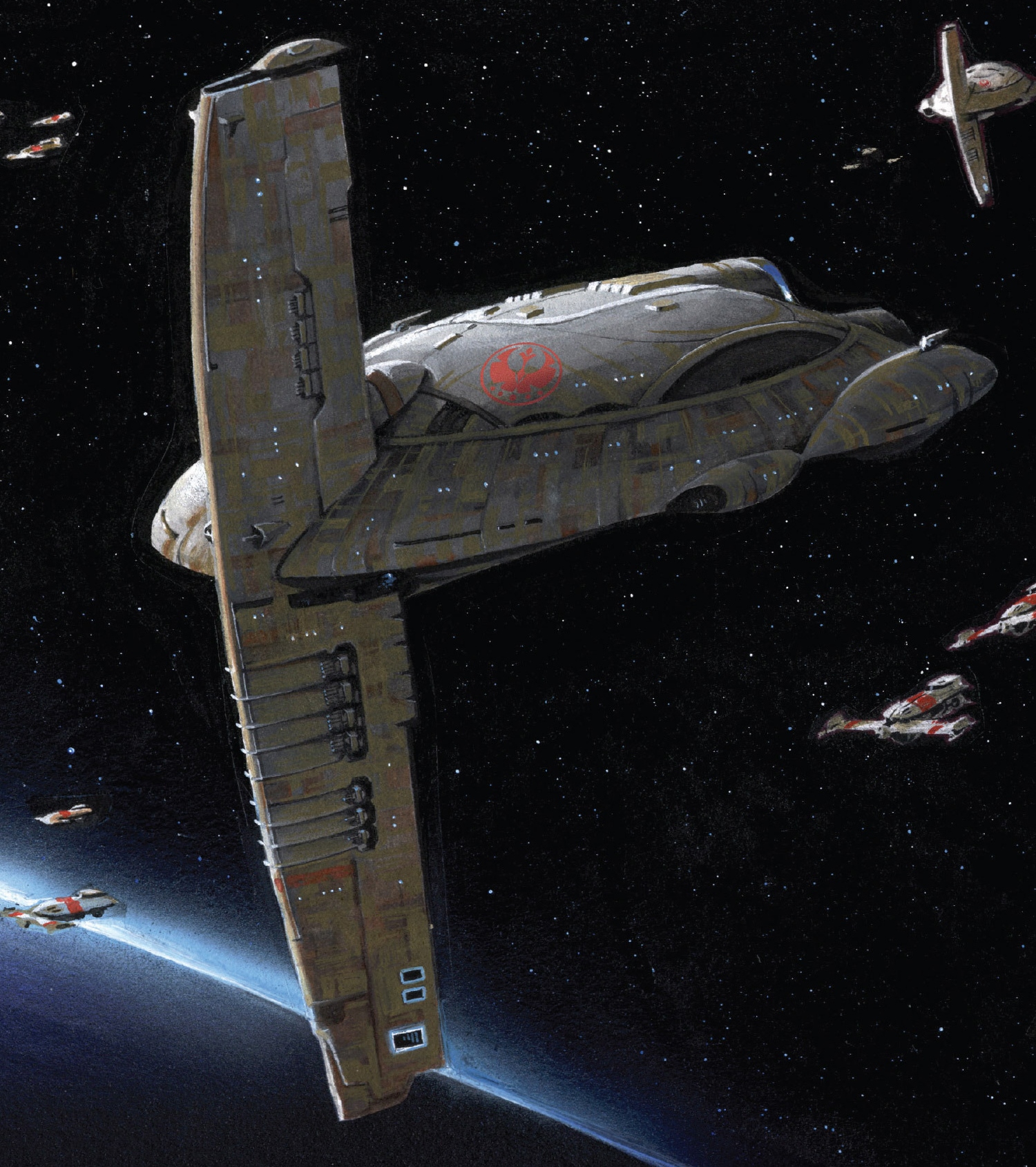 The Scythe-class was the backbone of the Galactic Alliance Defense Fleet over a century after the Yuuzhan Vong War.