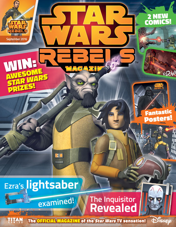 Star Wars Rebels Magazine 6 appearance in Common Appearance