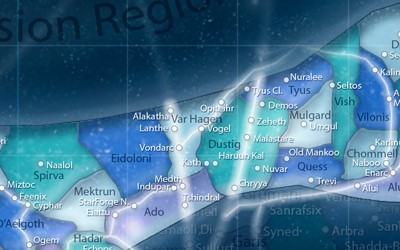 The Ventran system was part of the Var Hagen sector (depicted on map) and remained loyal to the Galactic Republic during the Clone Wars.