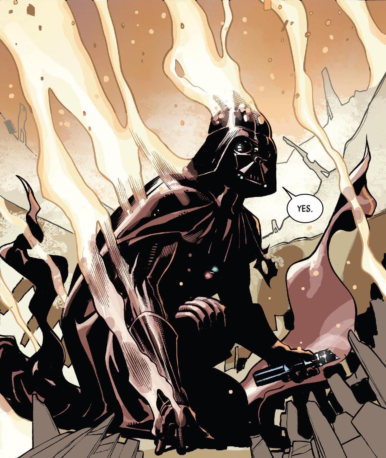 Unidentified battle  (Darth Vader) appearance in Common Appearance