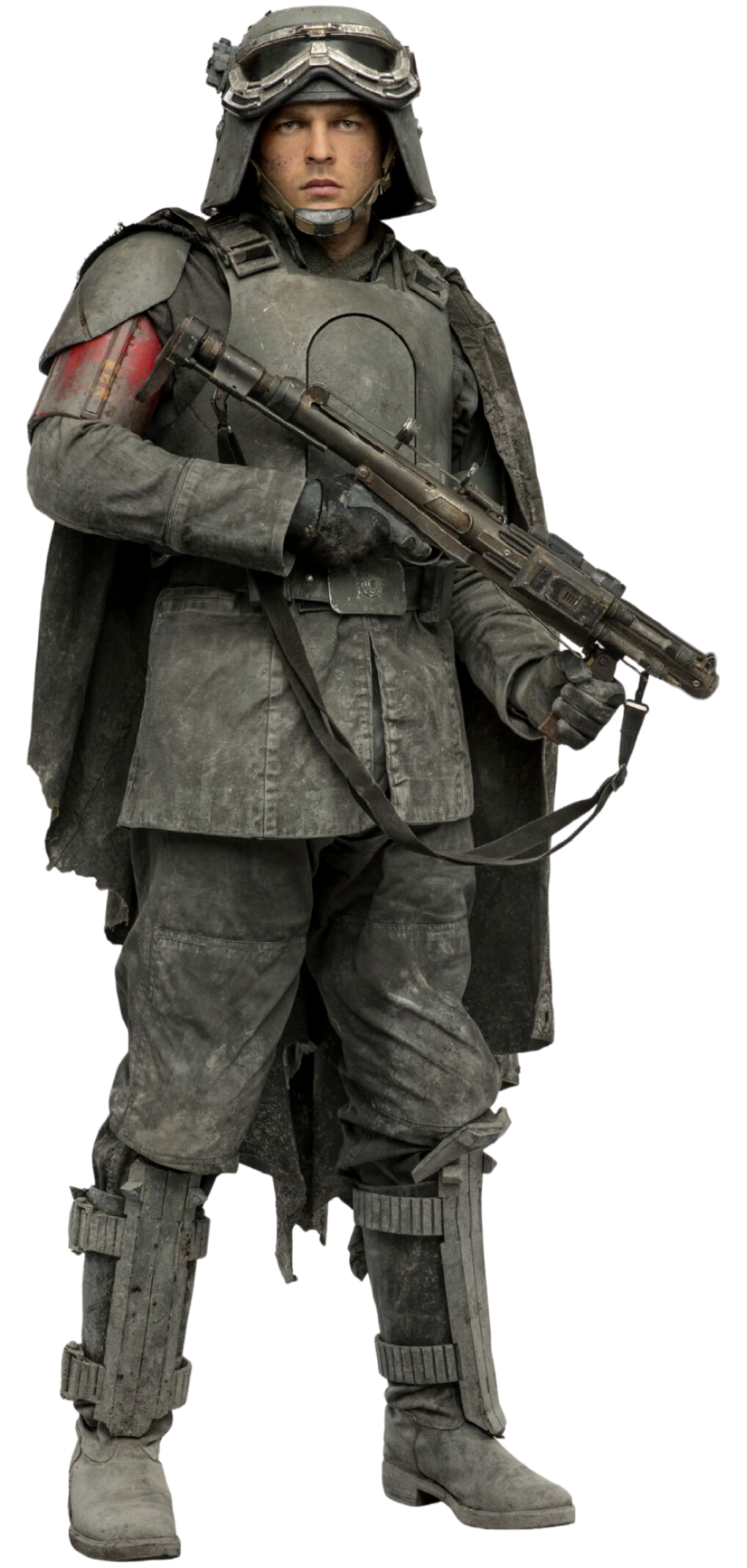 Han Solo in his Mudtrooper gear on Mimban