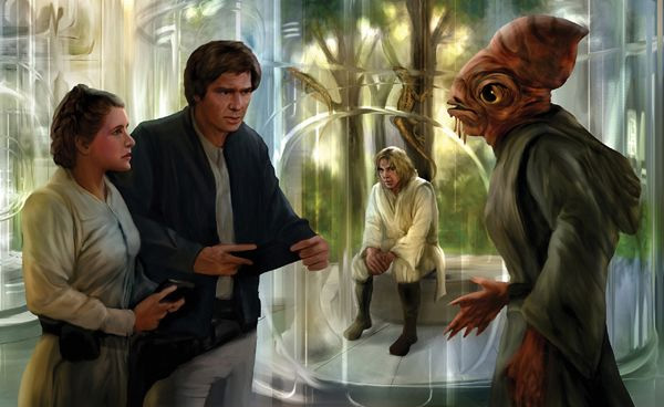 The Solos were involved in helping the Jedi study those who succumbed to psychosis, which was in fact the influence of Abeloth.