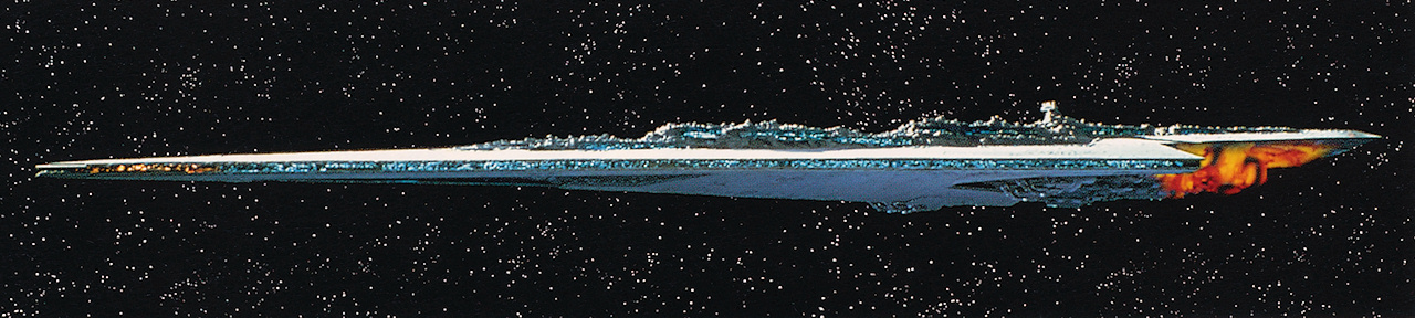 The Executor-class Star Dreadnought Executor (pictured) fought the Eastern Fleet.