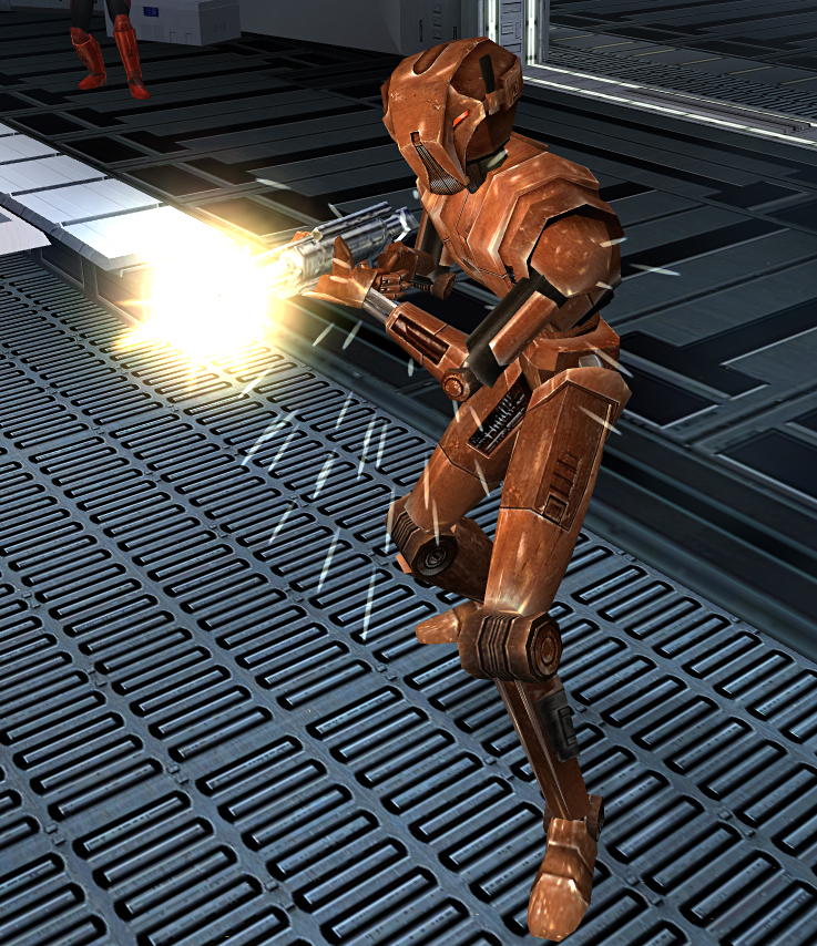 HK-47 in combat