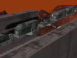 Armored hovertrain