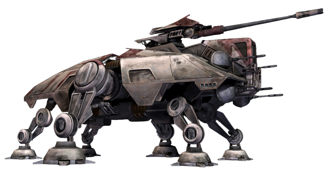 KDY manufactured the AT-TE with Rothana Heavy Engineering during the Clone Wars