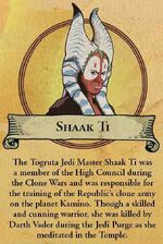 Fate of Shaak Ti