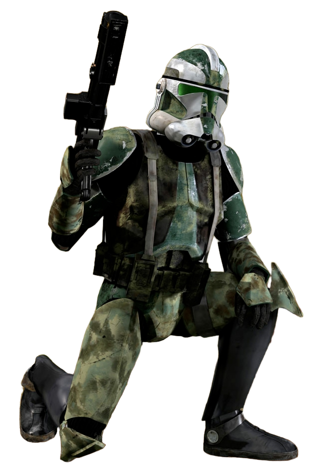 Commander Gree led the 41st under General Unduli until his death during the execution of Order 66.