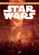 Brazilian paperback - Herdeiro do Império (2014 edition, cover art by Marc Simonetti)