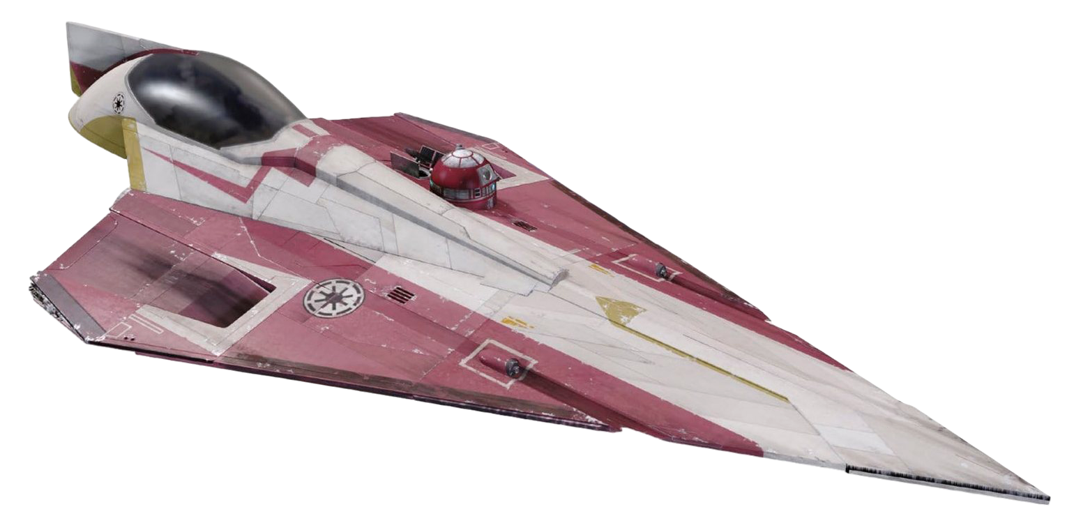 Obi-Wan Kenobi's Delta-7 Aethersprite-class light interceptor appearance in Common Appearance