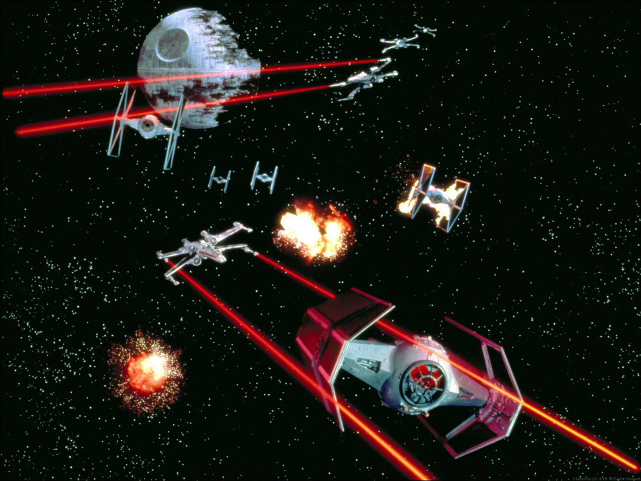 Tie fighter battle hotsell