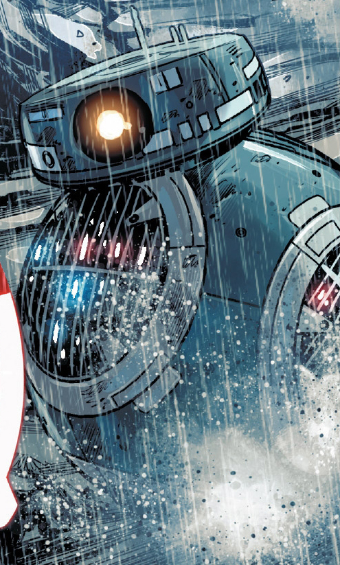 BB-K8, whom Phasma destroyed to hide her role in Starkiller Base's destruction