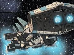 海賊の自動操縦式CR90コルベット