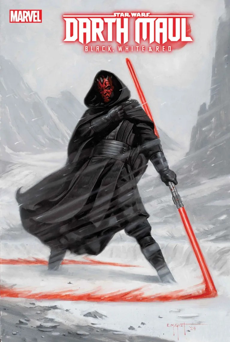 Darth Maul – Black, White & Red 4 appearance in Common Appearance