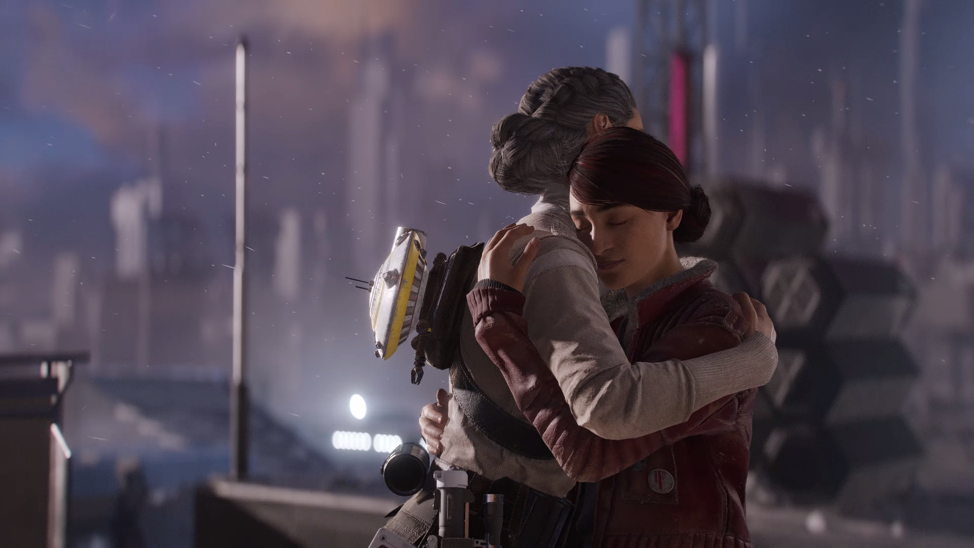 Iden and Zay reunited after the incident on Vardos.