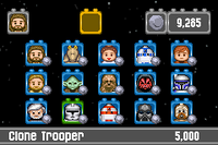 Lego Star Wars GBA - characters