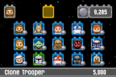 Lego star wars 2025 video game character icons