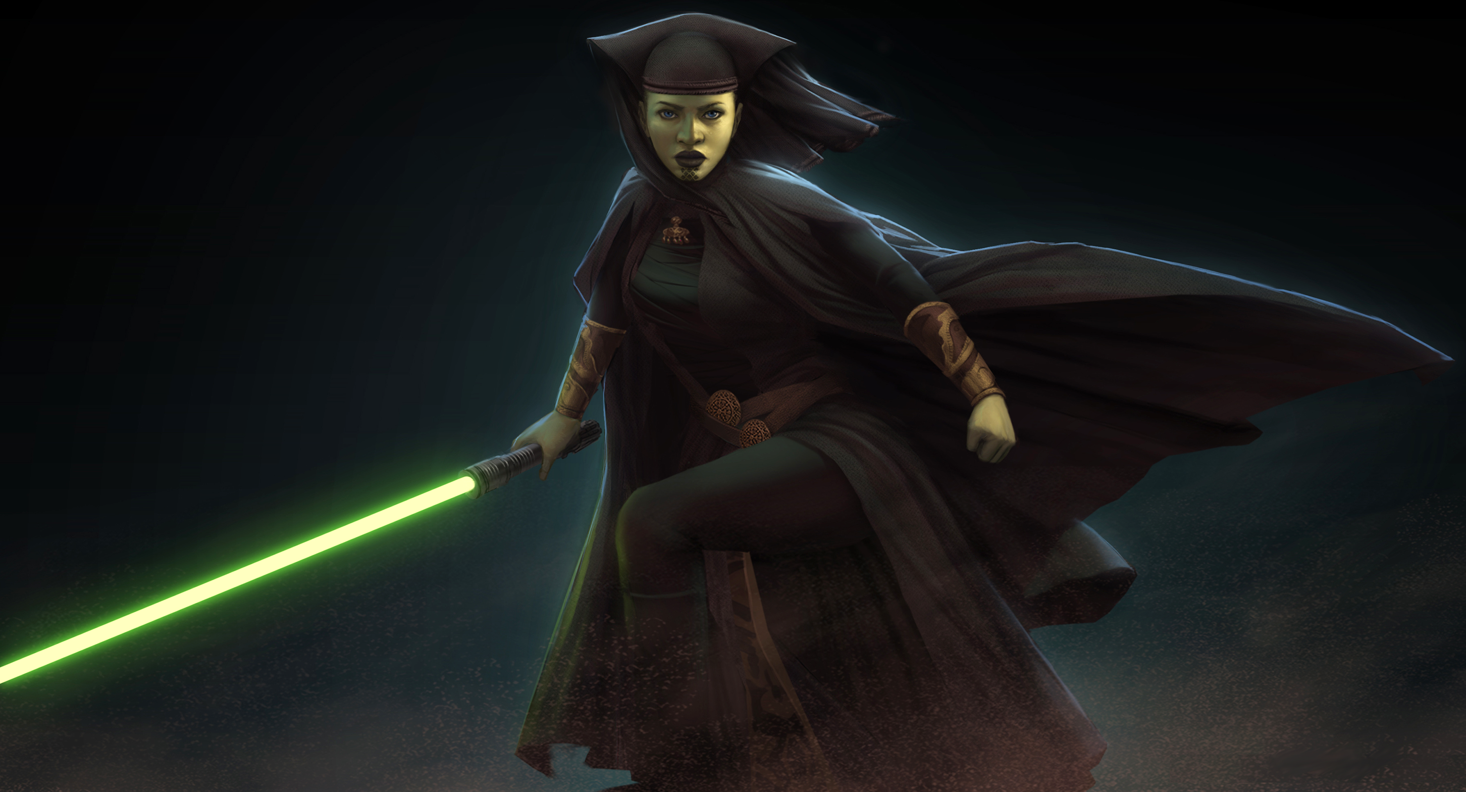 Jedi Master Luminara Unduli was a Soresu master.