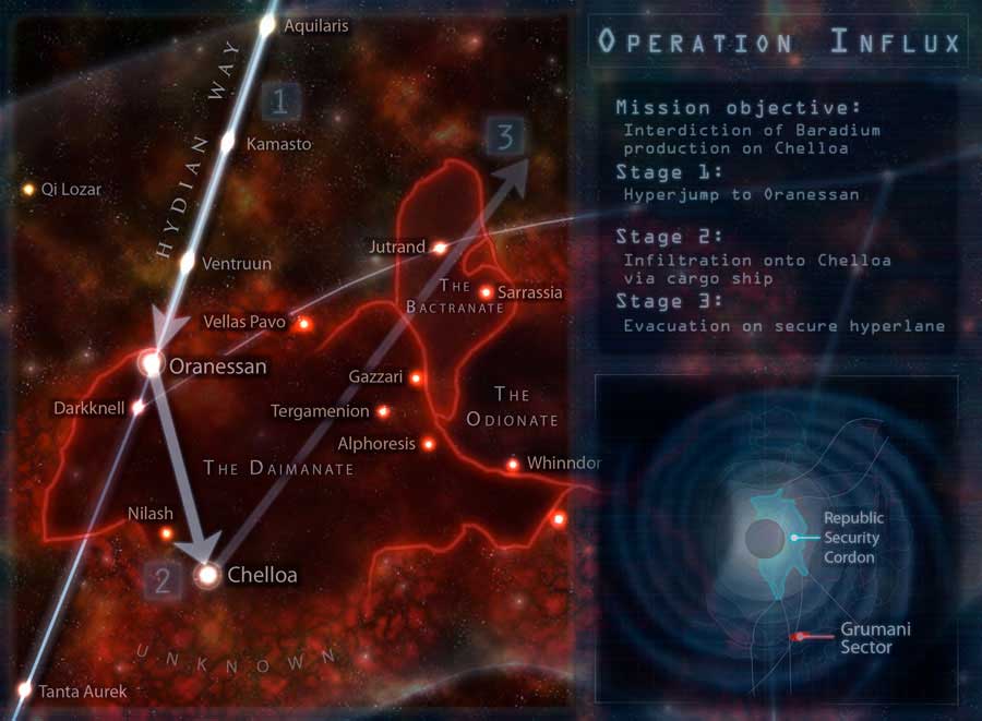 Operation Influx appearance in Common Appearance