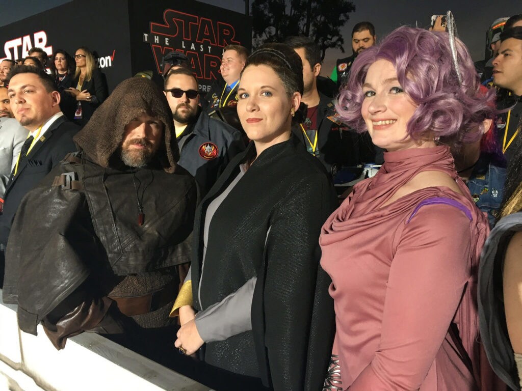 Several Rebel Legion members were invited to the premiere of Star Wars: Episode VIII The Last Jedi.