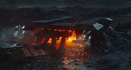 Scrapper barge