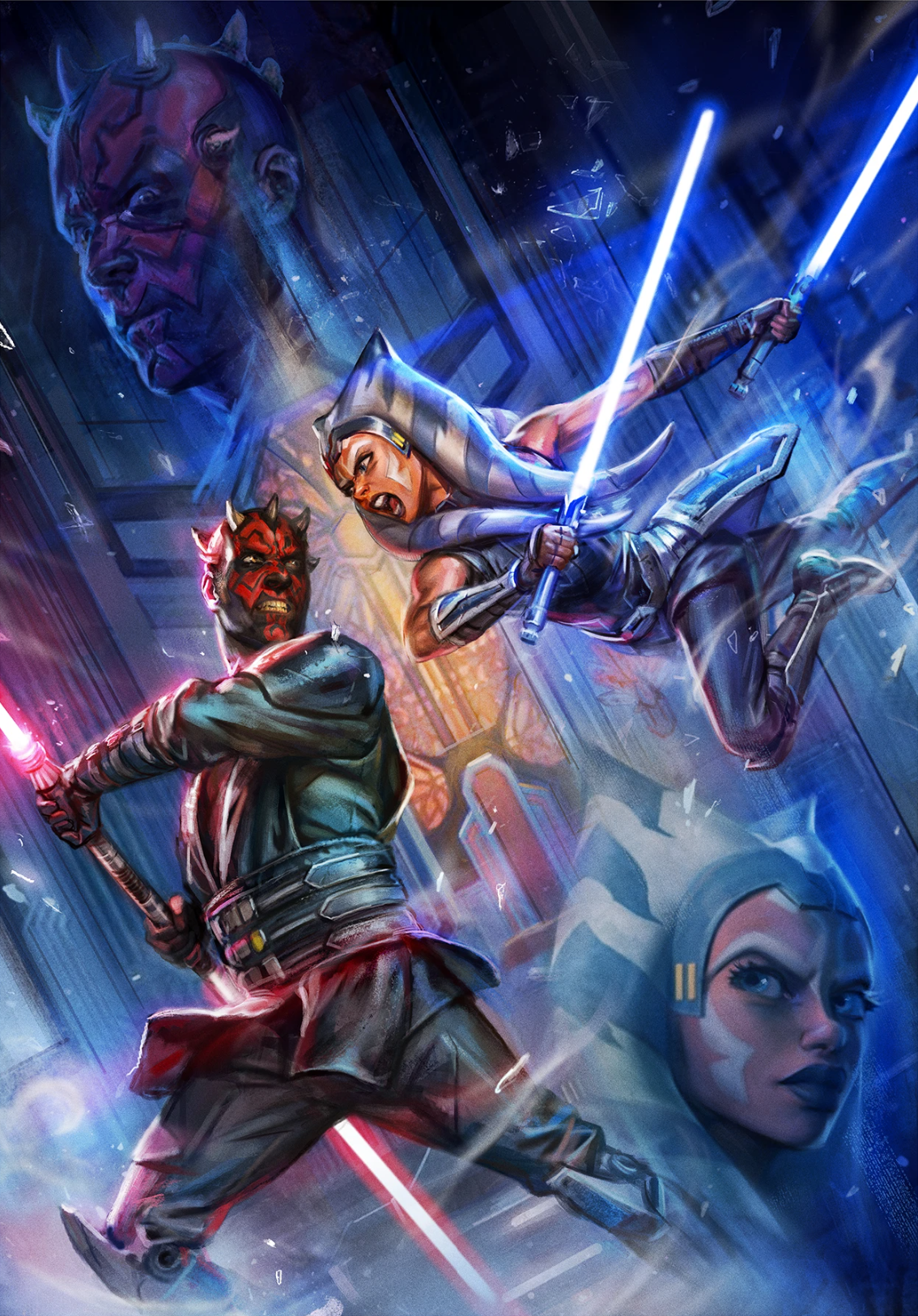 Maul saw aspects of himself in Ahsoka Tano, a fellow Force-Sensitive Outcast