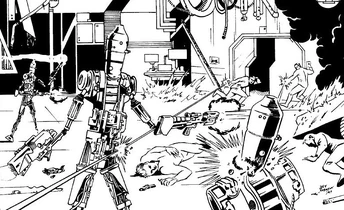 L'attivazione dei Droidi IG-88 portò al Massacro di Holowan.