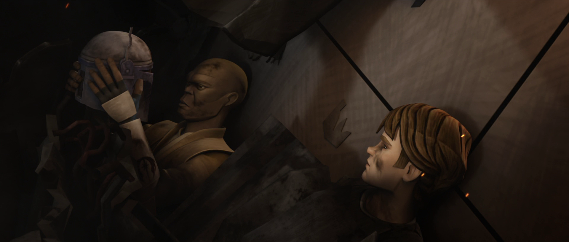 Windu deduced that Boba was the assassin who tried to kill him, knowing the orphaned clone witnessed Jango's death.