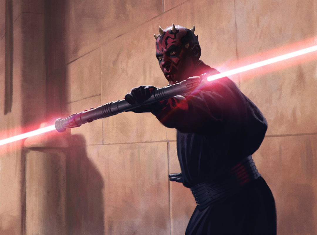 Darth maul double sales bladed lightsaber