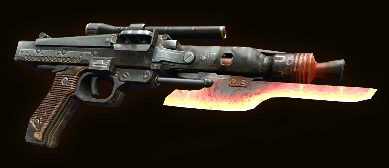 Furious Gladiator's blaster pistol | Wookieepedia | Fandom