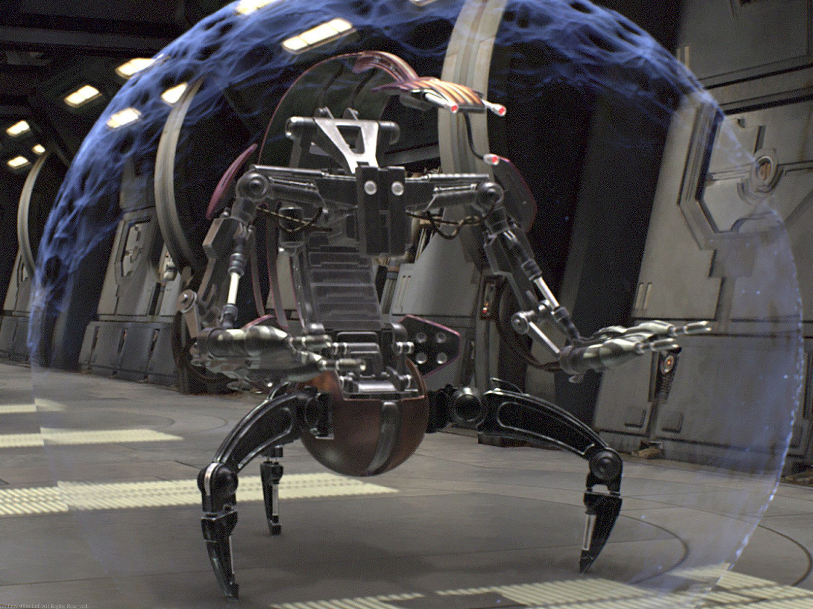 Q-series droideka appearance in Common Appearance