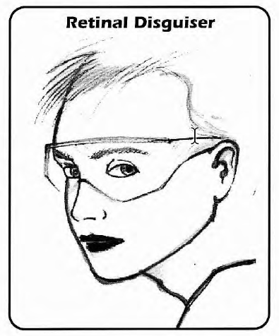 Retinal disguiser appearance 