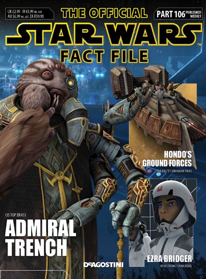 The Official Star Wars Fact File Part 106 appearance in Common Appearance