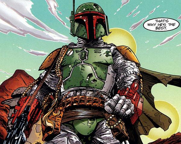 Abeloth battled Boba Fett, who unleashed his full arsenal.