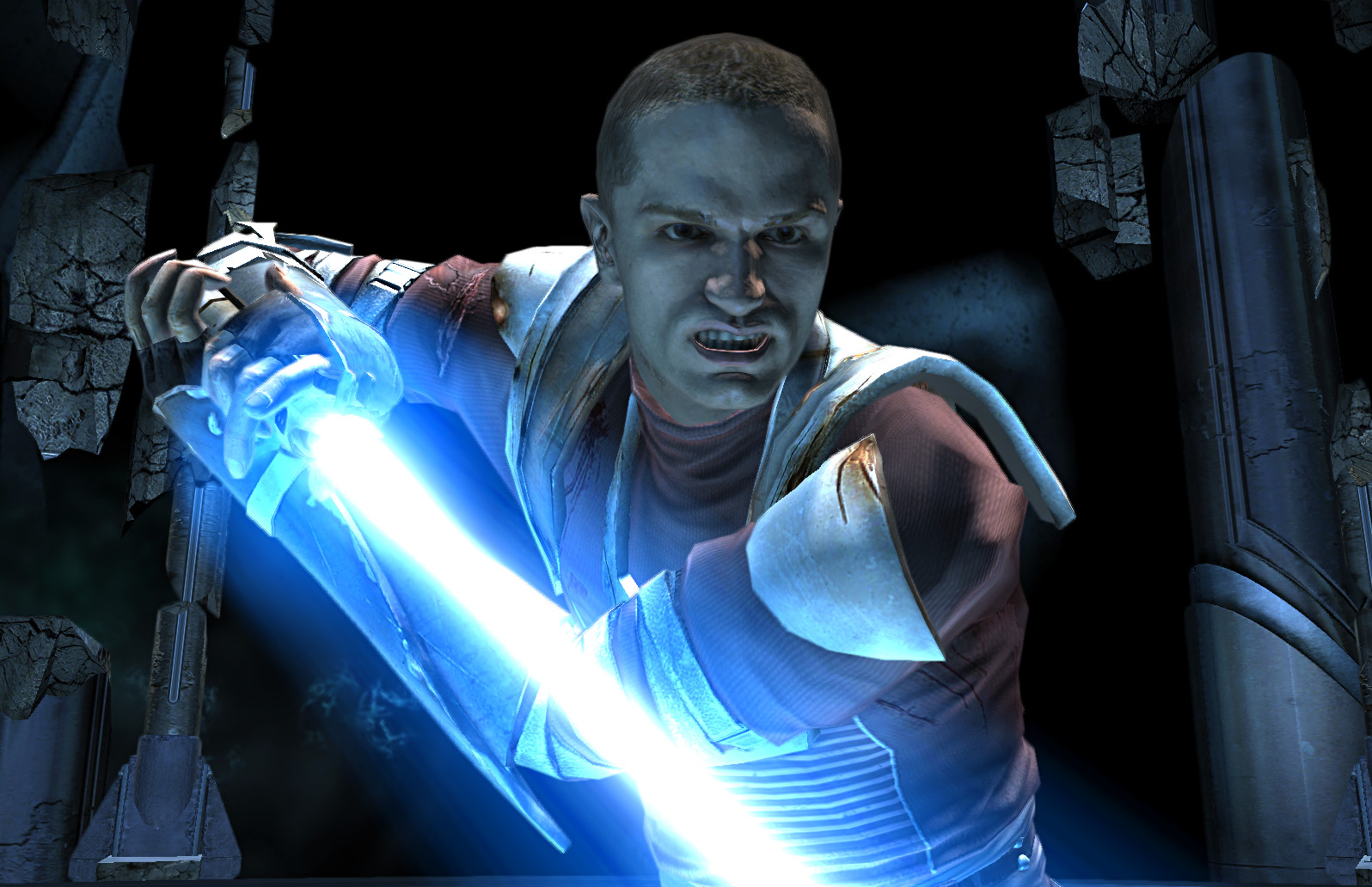 The Sith Warrior personified the connection between the dark side and the Sith assassin codenamed Starkiller.