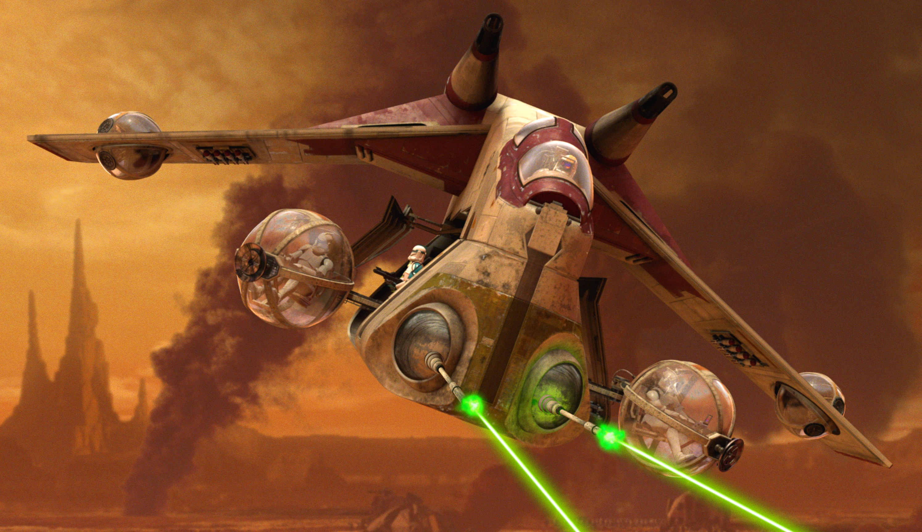 clone trooper carrier ship