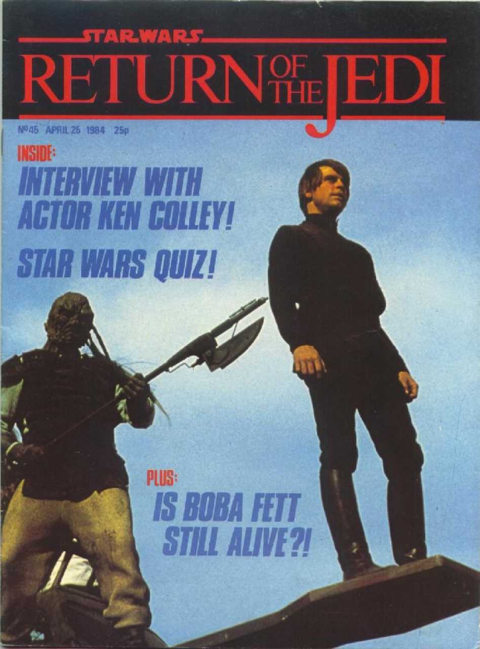 Return of the Jedi Weekly 45 appearance in Common Appearance