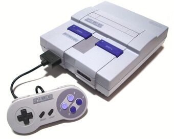 nes and snes console