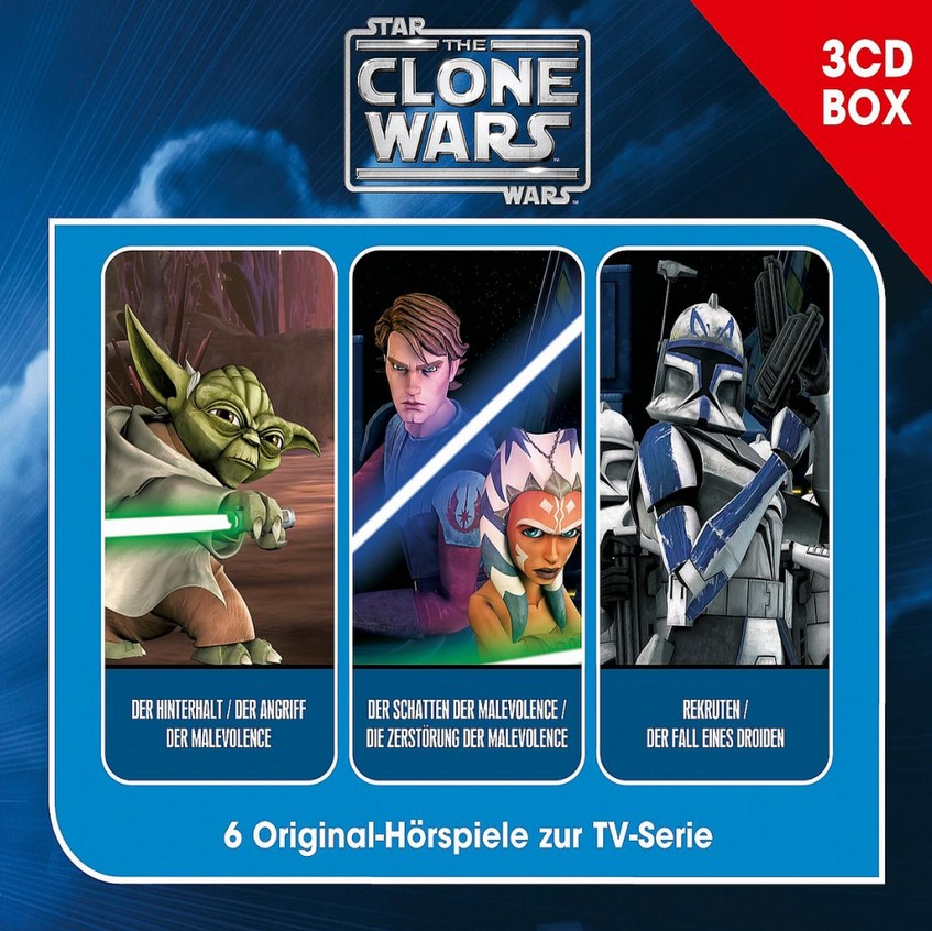 The Clone Wars: 3-CD Box appearance in Common Appearance