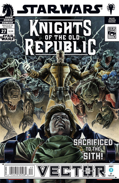 Knights of the Old Republic 27 appearance 