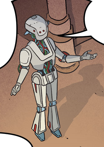 Unidentified droid  (Elphrona Outpost) appearance in Common Appearance