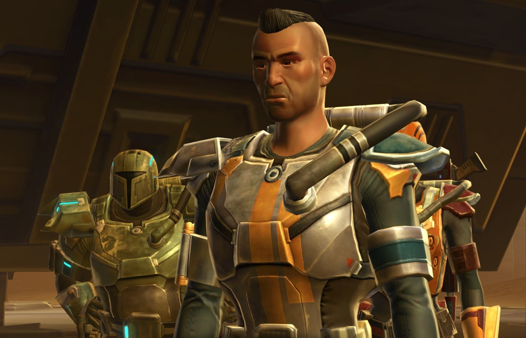 Khomo Fett was Mandalore's second-in-command during the battle.