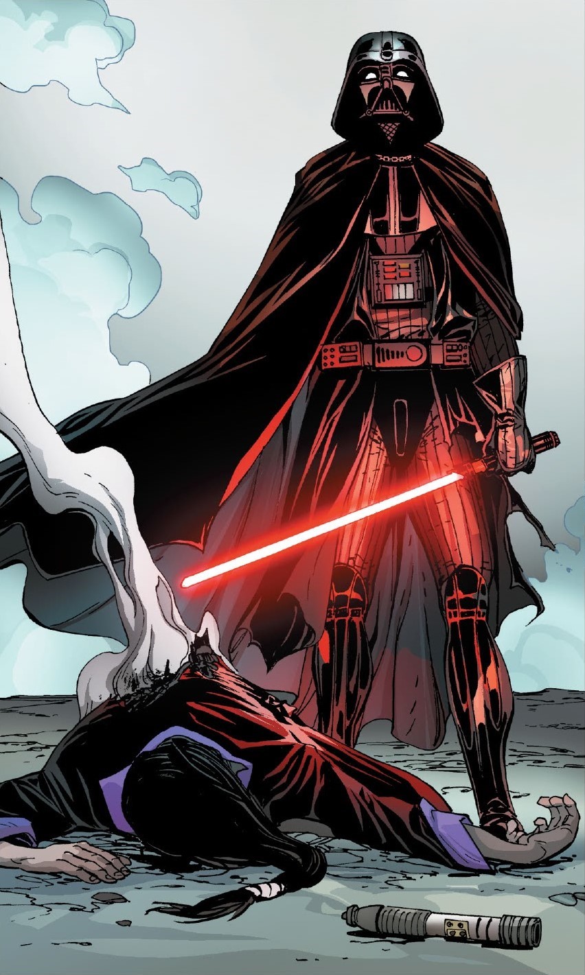 Darth Vader led the Inquisitors in the hunt for former Jedi Master Eeth Koth.