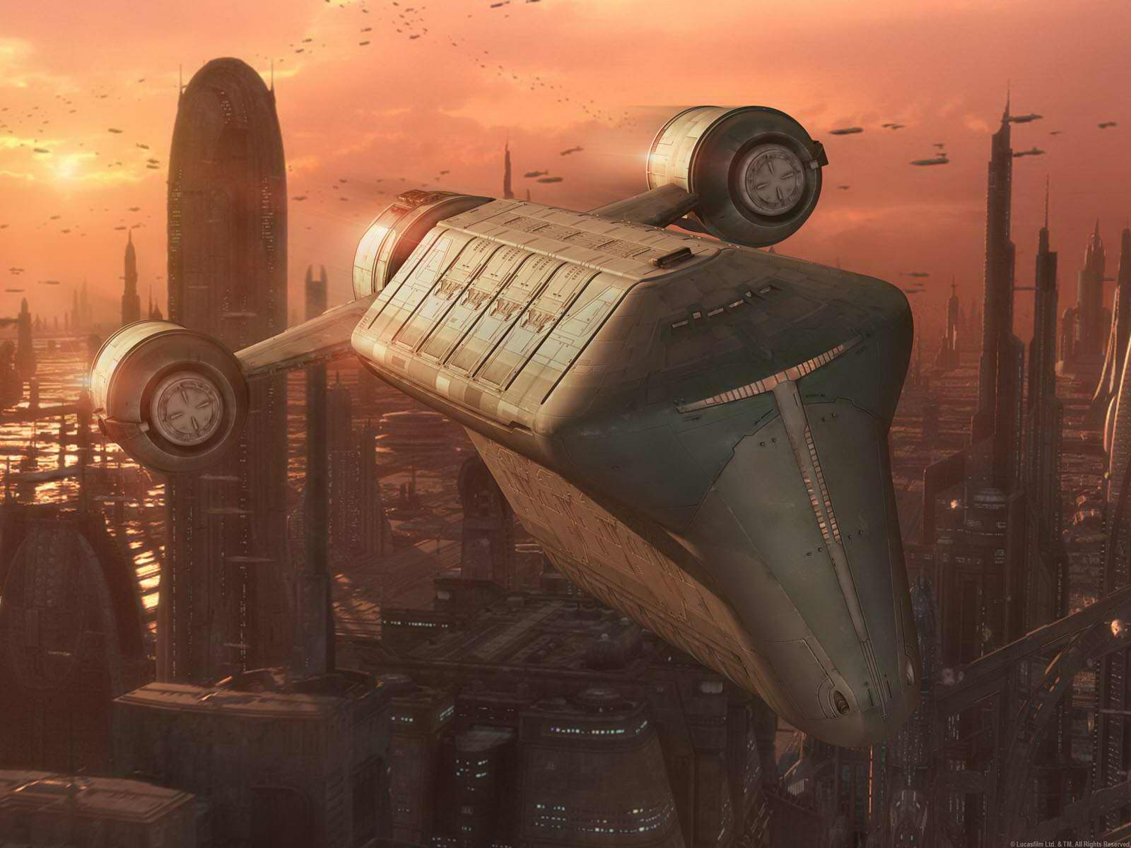 AA-9 Coruscant freighter appearance in Common Appearance