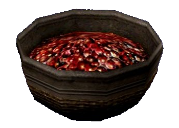 Blood chowder appearance 