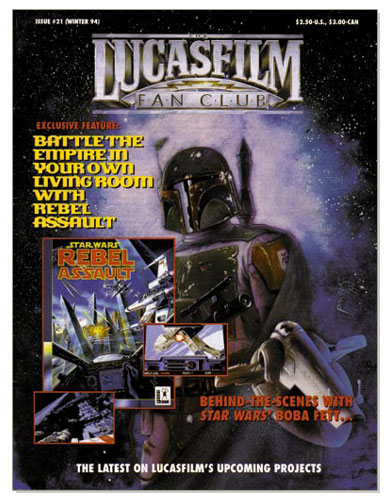 The Lucasfilm Fan Club Magazine 21 appearance in Common Appearance